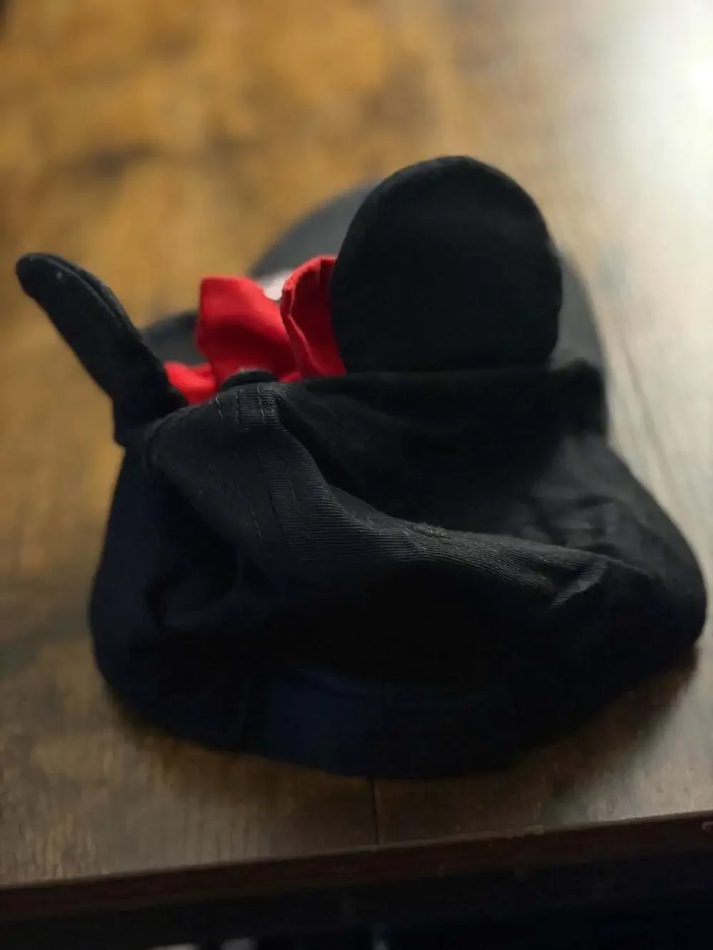 Disney Minnie Mouse Embroidered Baseball Cap with 3D Ears and Bow